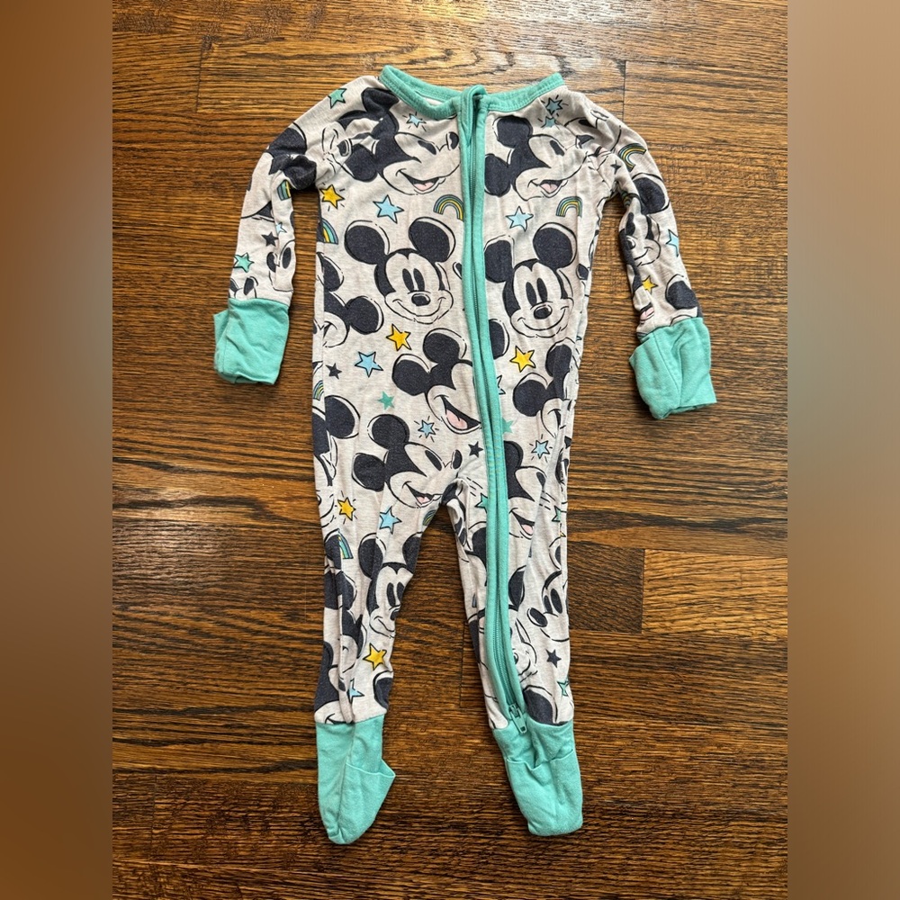 Little Sleepies Mickey Mouse Zippy